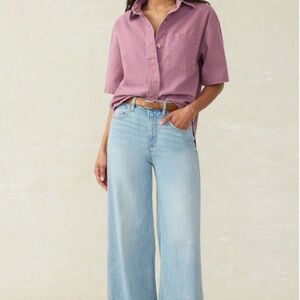 Faherty Unwashed Canvas Overshirt